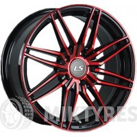 LS Wheels LS832 6.5x15 4x100 ET 40 Dia 73.1 (BKF)